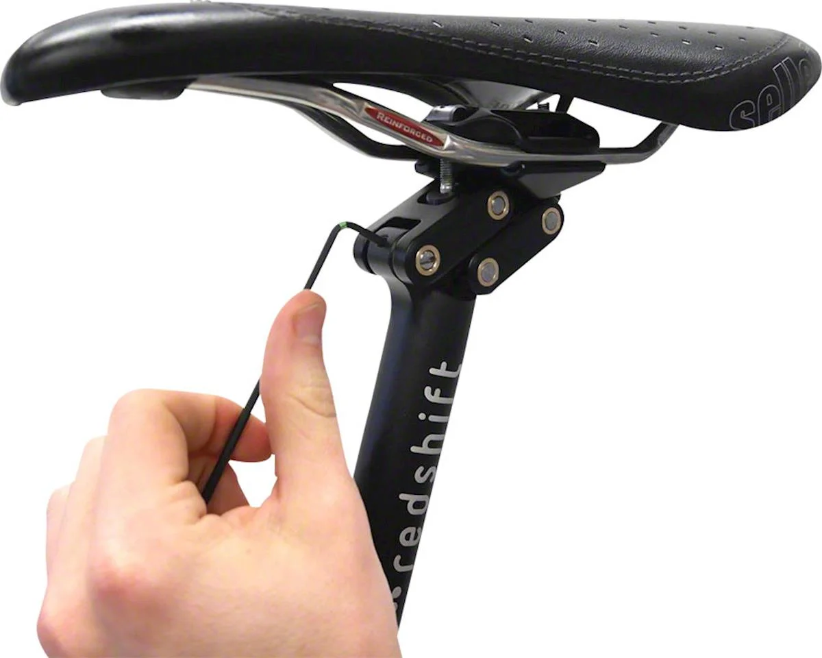 Redshift Sports Dual-Position Seatpost (Black) (Aluminum) (27.2mm) (350mm) - view 5